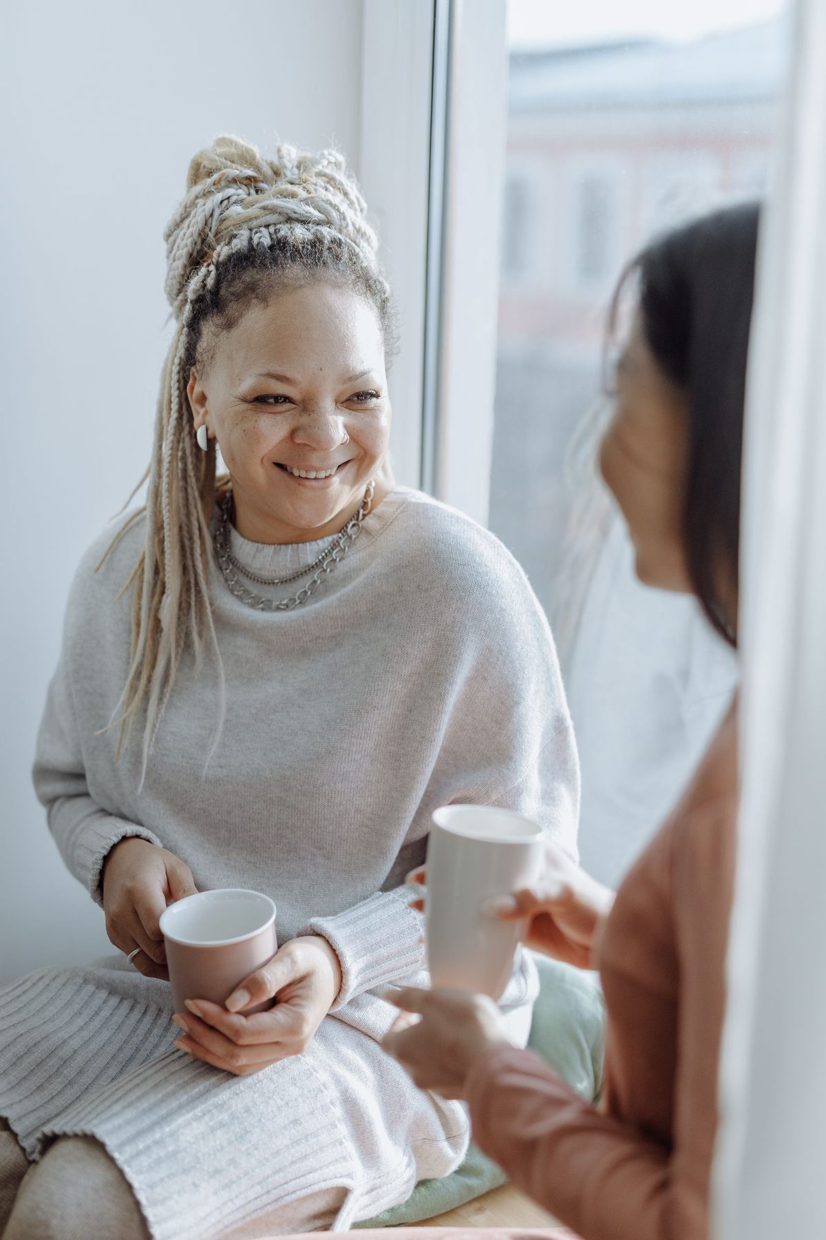 A warm one-on-one consultation